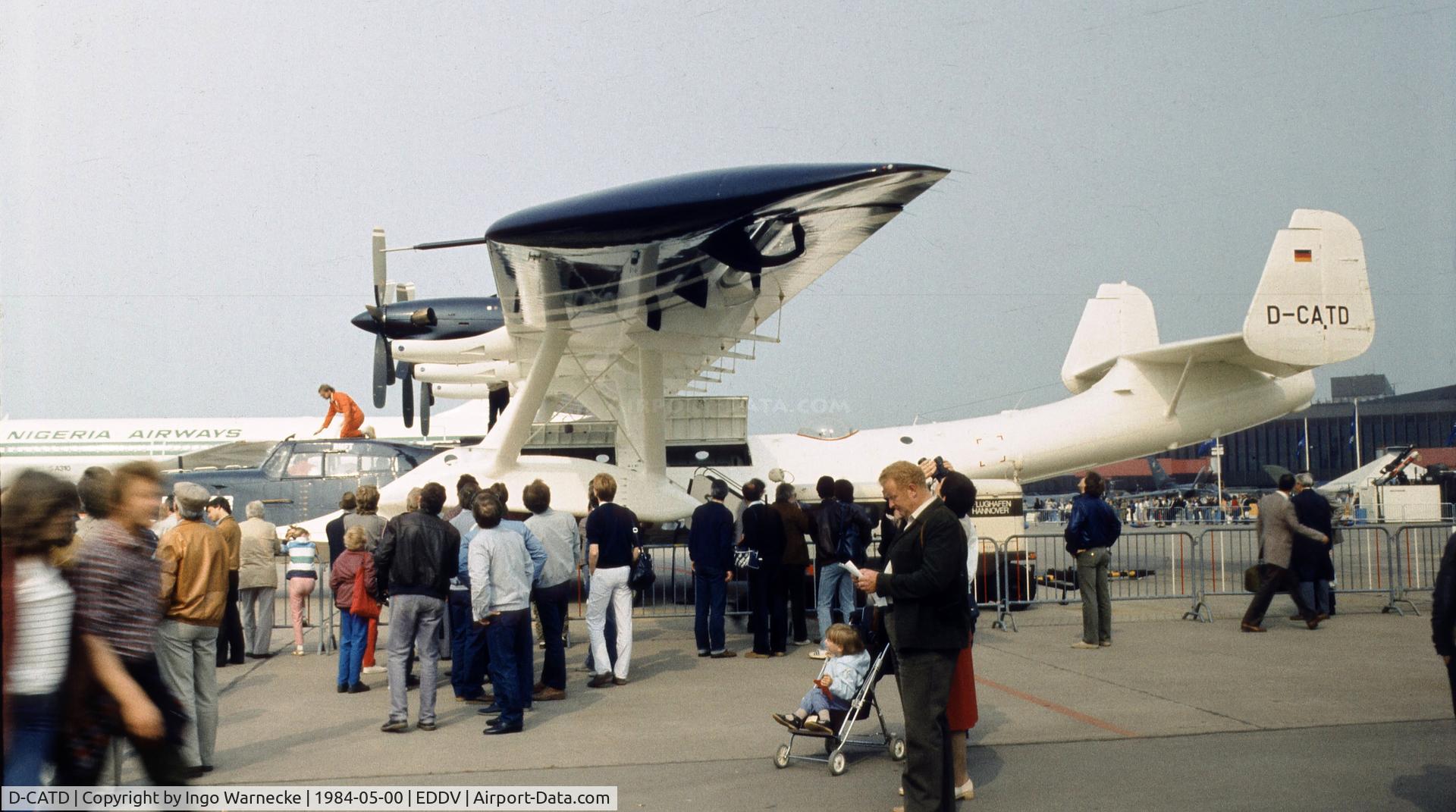 D-CATD, 2000 Dornier Do-24ATT C/N 5345, Dornier Do 24 TT at the ILA 1984, Hannover