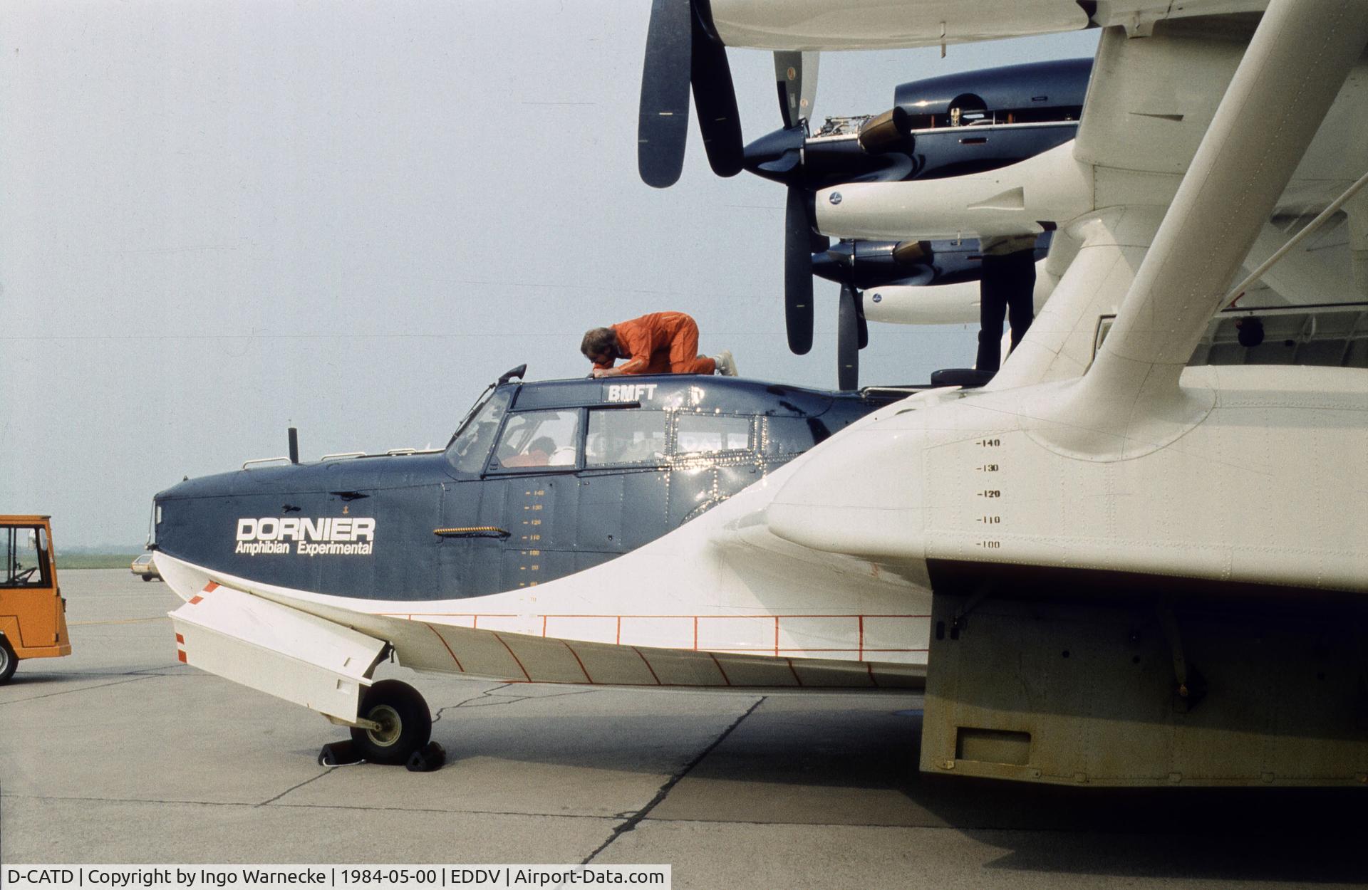 D-CATD, 2000 Dornier Do-24ATT C/N 5345, Dornier Do 24 TT at the ILA 1984, Hannover