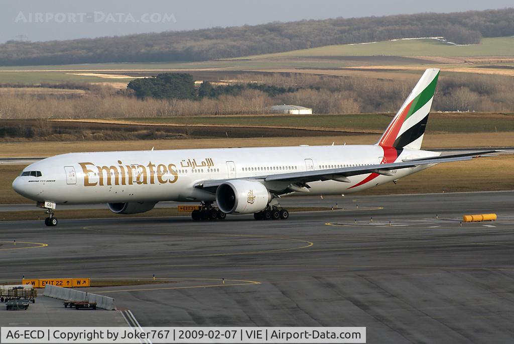 A6-ECD, 2007 Boeing 777-36N/ER C/N 32795, Emirates Boeing 777-31H(ER)