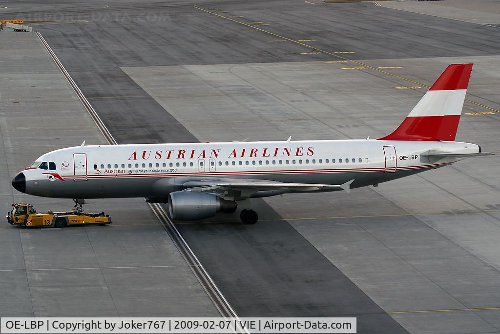 OE-LBP, 1998 Airbus A320-214 C/N 797, Austrian Airlines Airbus A320-214