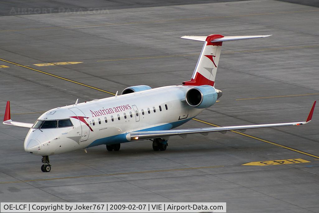 OE-LCF, 1996 Canadair CRJ-200LR (CL-600-2B19) C/N 7094, Austrian arrows Canadair Regional Jet CRJ200LR