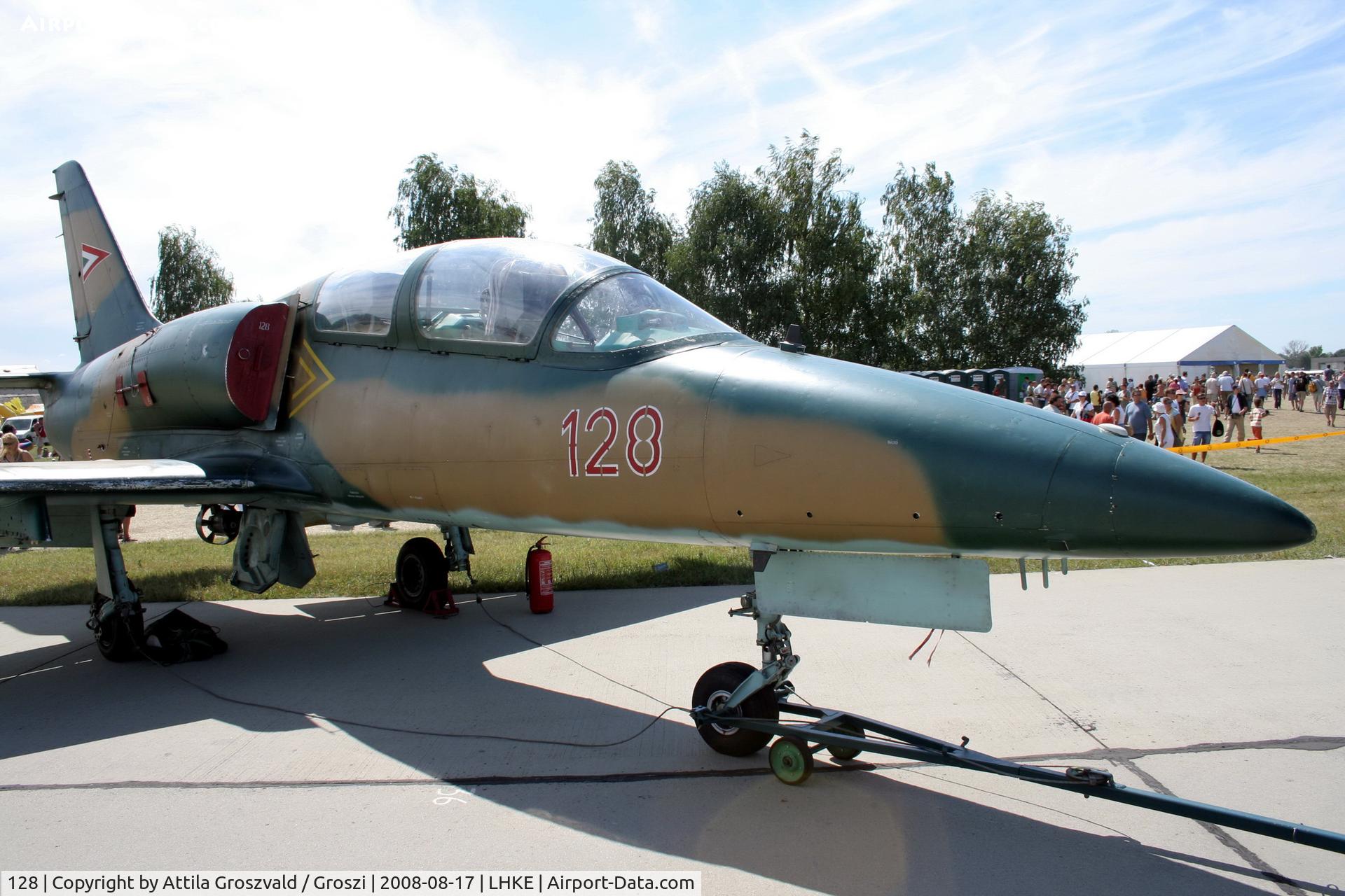 128, Aero L-39ZO Albatros C/N 831128, Kecskemét, Hungarian Air-Forces Base / LHKE / Hungary - Airshow '2008