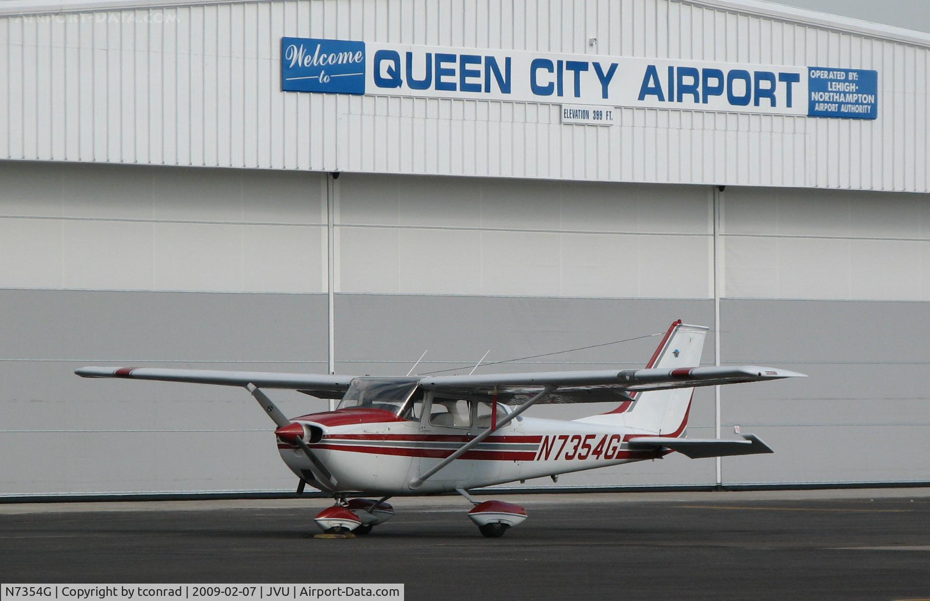 N7354G, 1970 Cessna 172K Skyhawk C/N 17259054, at Queen City