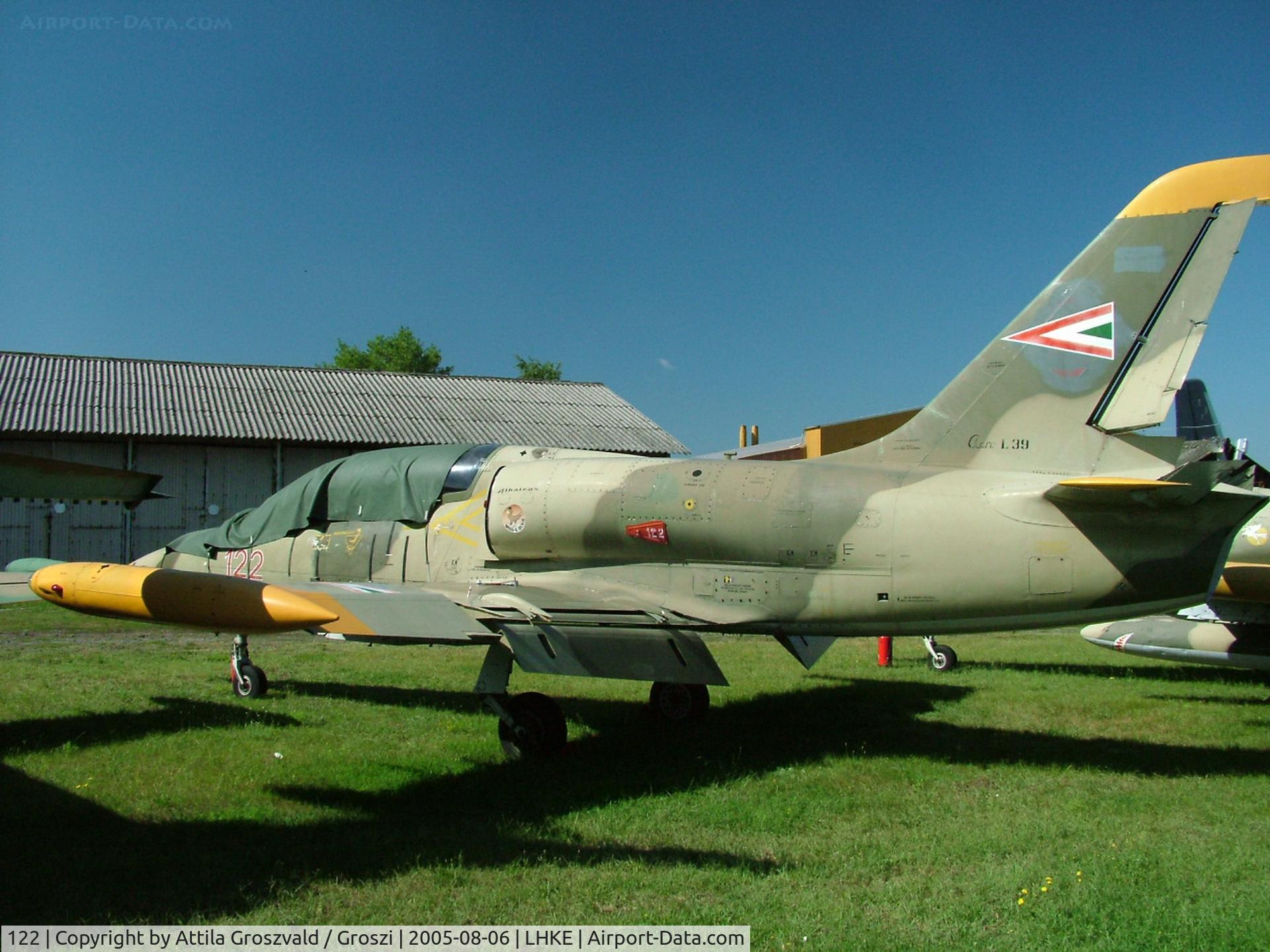 122, Aero L-39ZO Albatros C/N 831122, Kecskemét, Hungarian Air-Forces Base / LHKE / Hungary - Airshow '2005