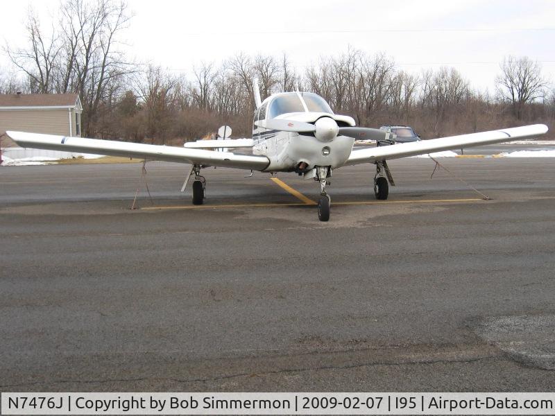 N7476J, 1968 Piper PA-28R-180 Cherokee Arrow C/N 28R-30831, On the ramp at Kenton, Ohio