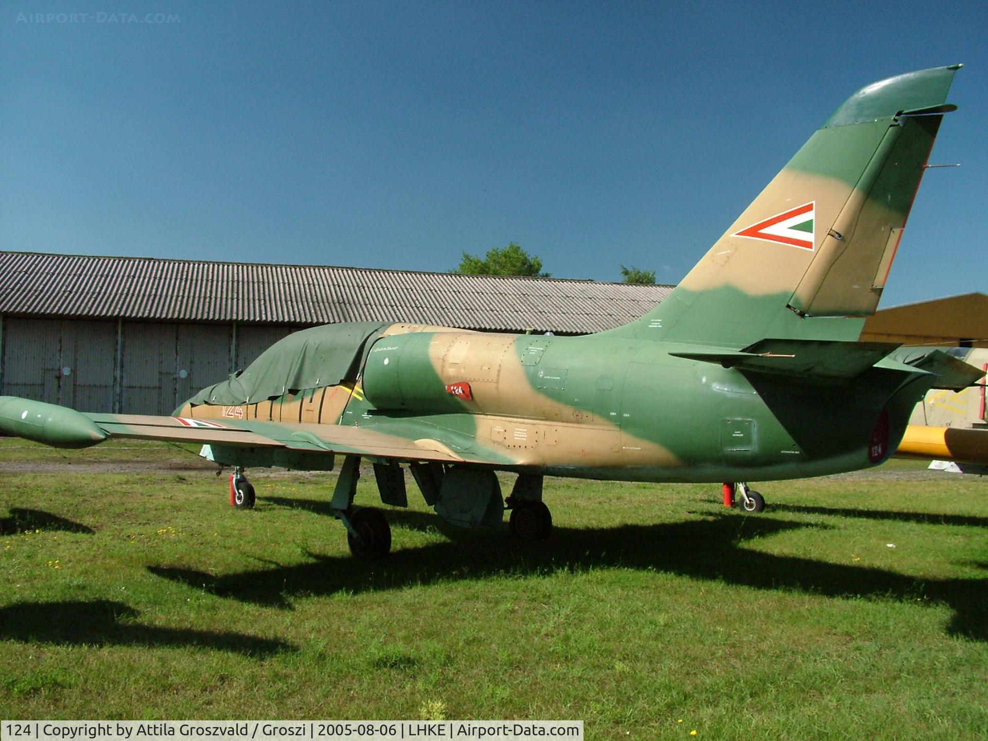 124, Aero L-39ZO Albatros C/N 831124, Kecskemét, Hungarian Air-Forces Base / LHKE / Hungary - Airshow '2005