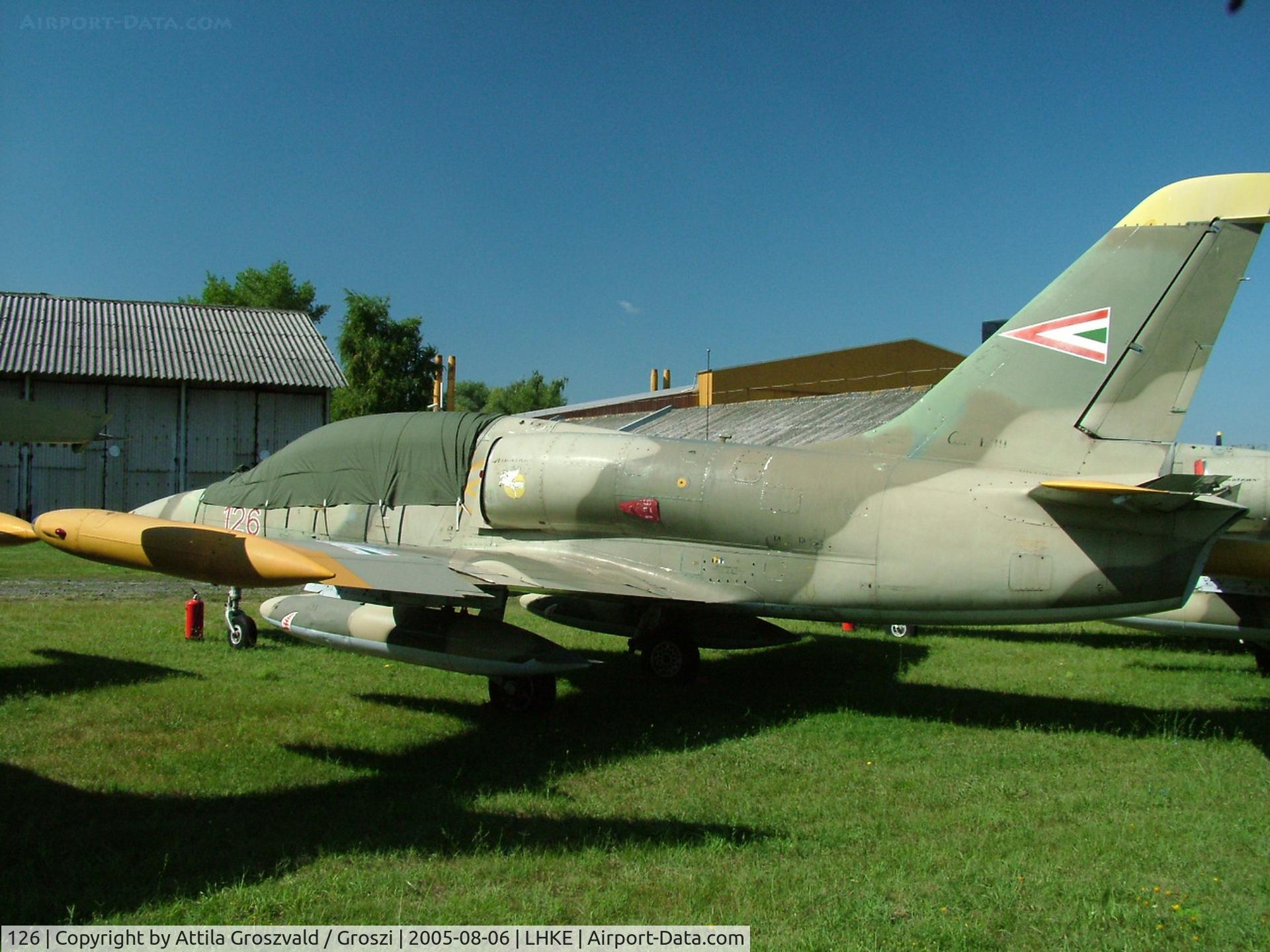126, Aero L-39ZO Albatros C/N 831126, Kecskemét, Hungarian Air-Forces Base / LHKE / Hungary - Airshow '2005