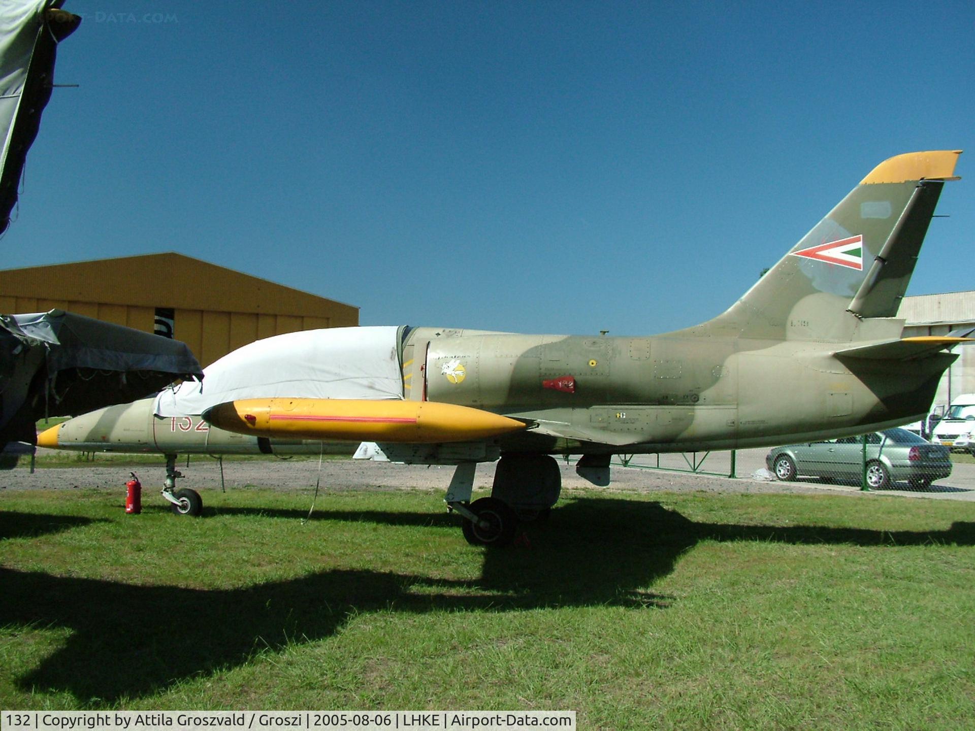 132, Aero L-39ZO Albatros C/N 831132, Kecskemét, Hungarian Air-Forces Base / LHKE / Hungary - Airshow '2005