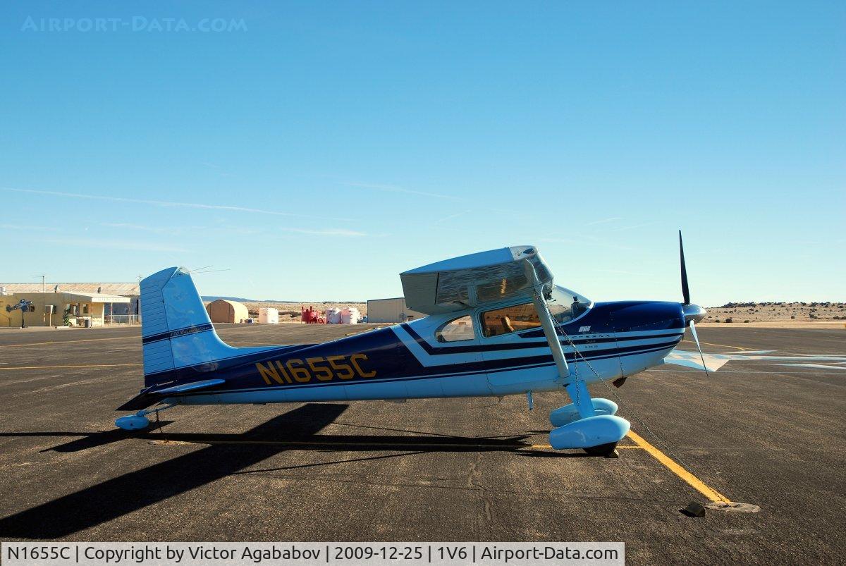 N1655C, 1953 Cessna 180 C/N 30355, At Fremont County.