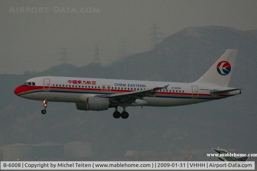 B-6008, 2003 Airbus A320-214 C/N 2049, China Eastern Airlines