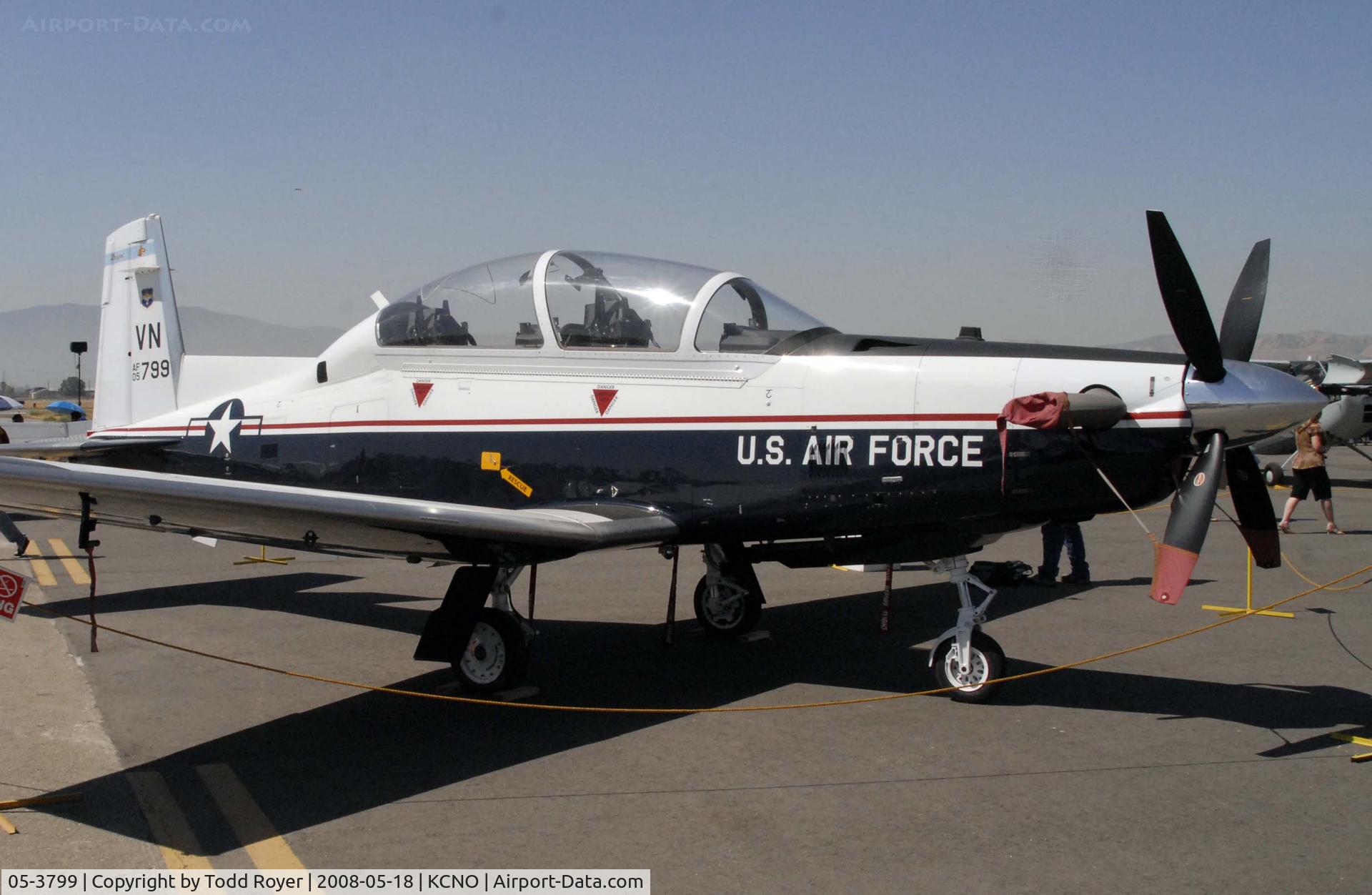 05-3799, Raytheon T-6A Texan II C/N PT-352, Chino Airshow 2008