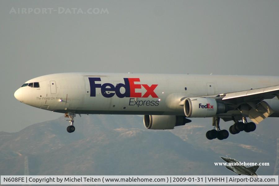 N608FE, 1992 McDonnell Douglas MD-11F C/N 48548, Fedex