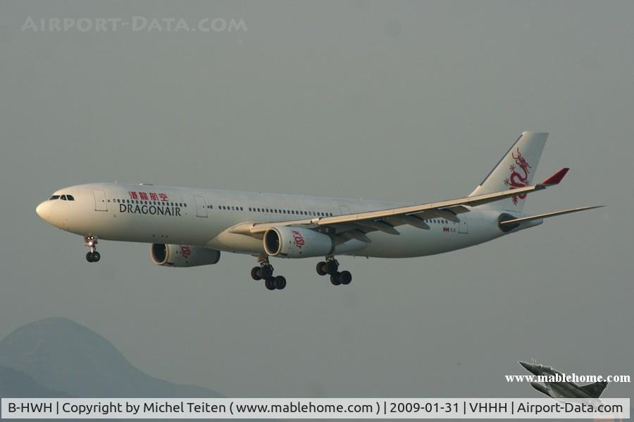 B-HWH, 2005 Airbus A330-343X C/N 692, Dragonair