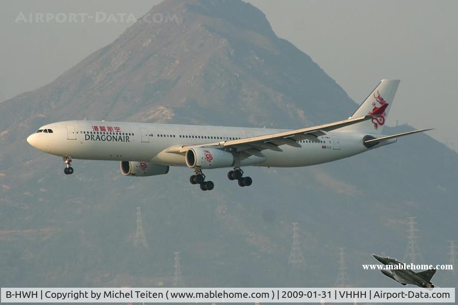 B-HWH, 2005 Airbus A330-343X C/N 692, Dragonair