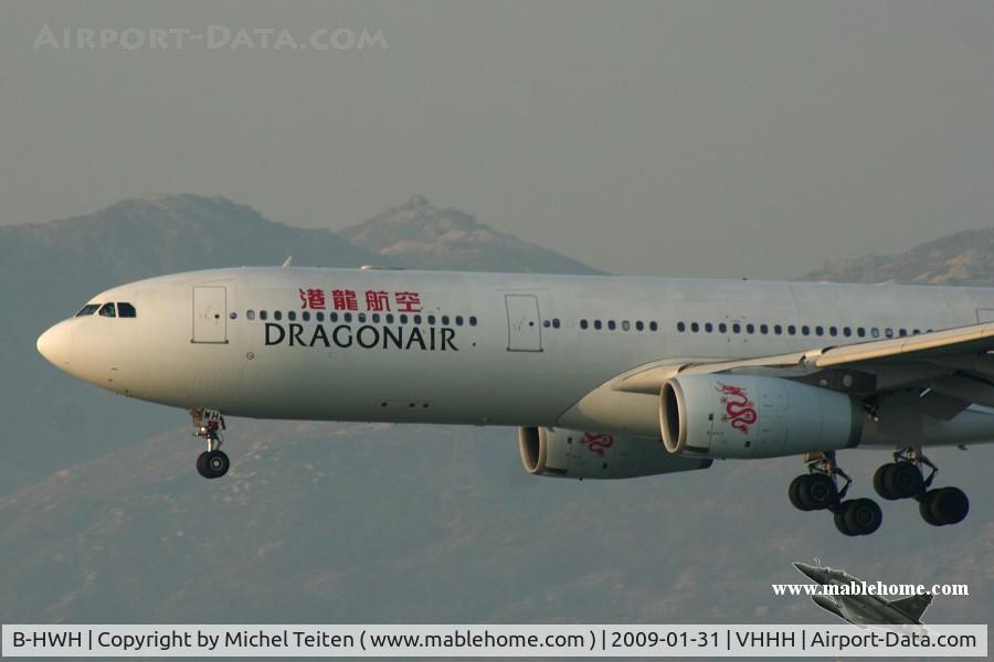 B-HWH, 2005 Airbus A330-343X C/N 692, Dragonair