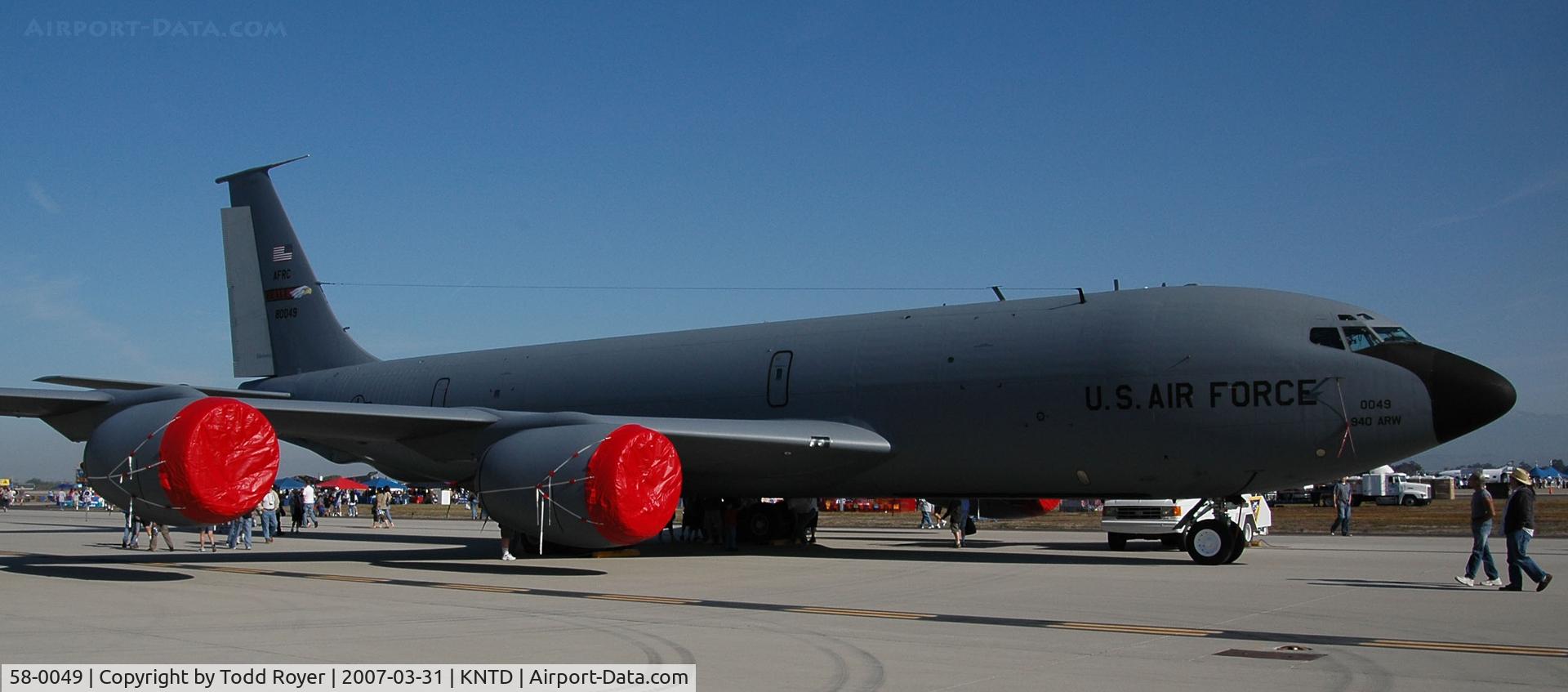 58-0049, 1958 Boeing KC-135T Stratotanker C/N 17794, Point Mugu Airshow 2007
