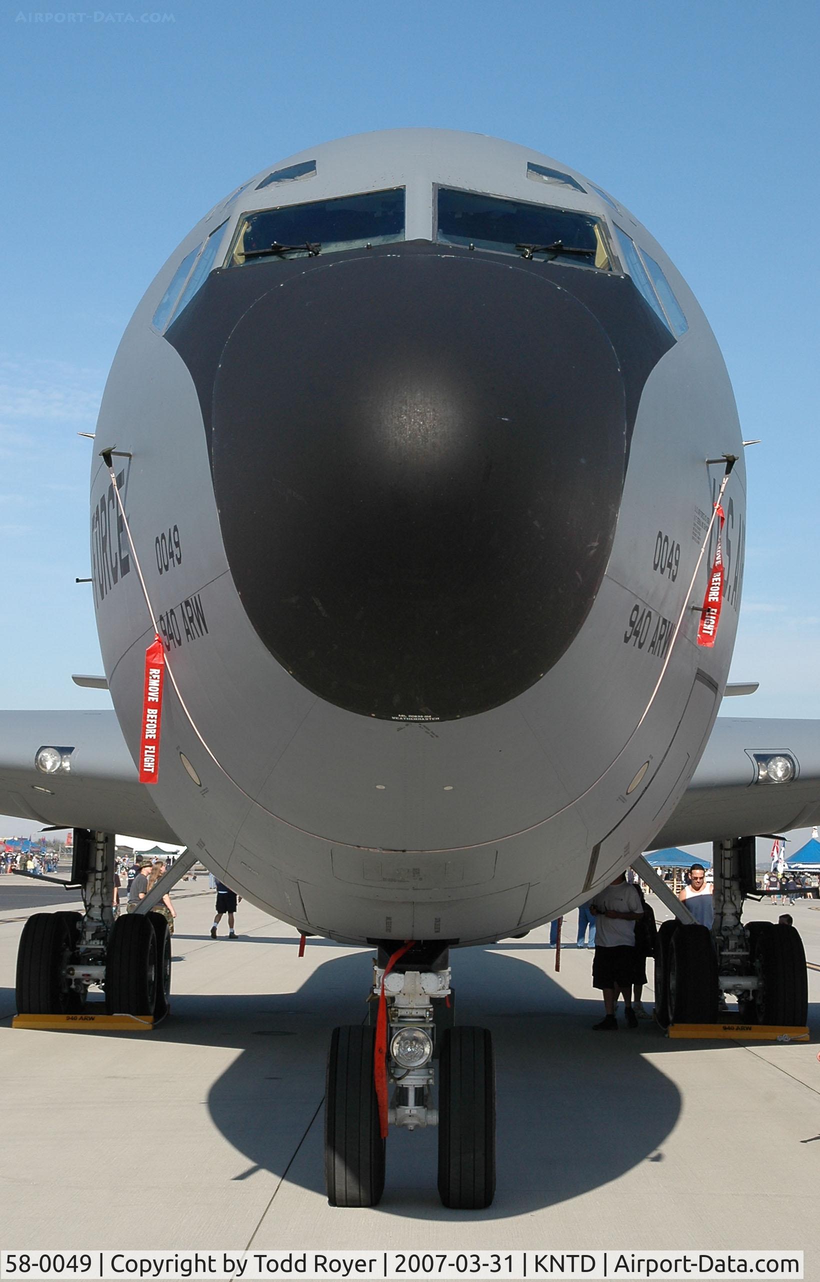 58-0049, 1958 Boeing KC-135T Stratotanker C/N 17794, Point Mugu Airshow 2007