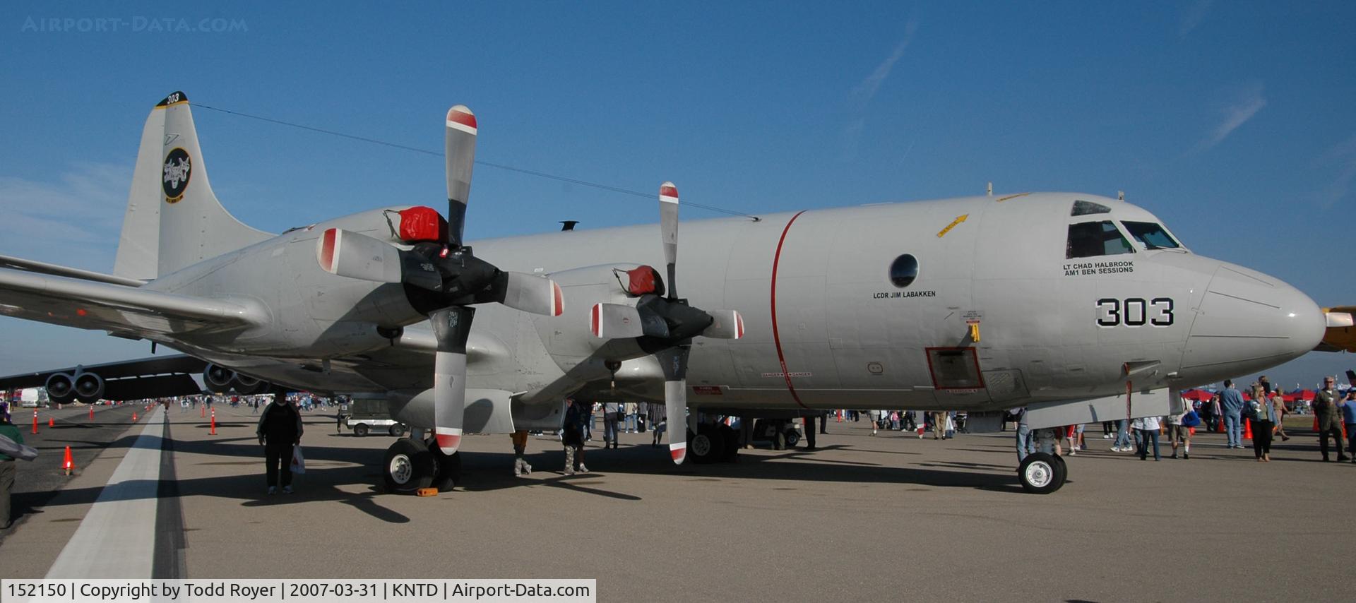152150, Lockheed NP-3D Orion C/N 185-5120, Point Mugu Airshow 2007