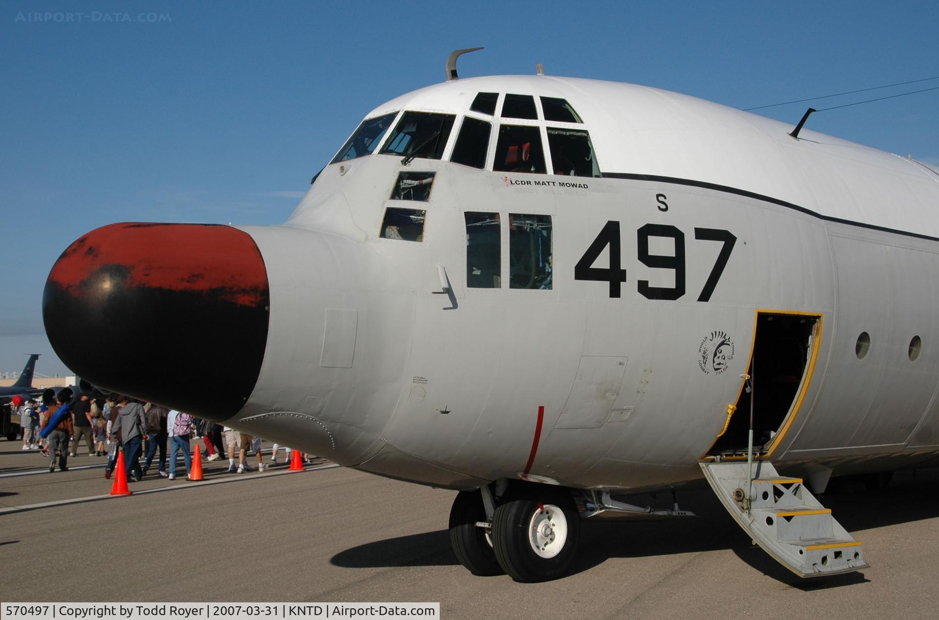 570497, Lockheed DC-130A Hercules C/N 183-3204, Lockheed DC-130A