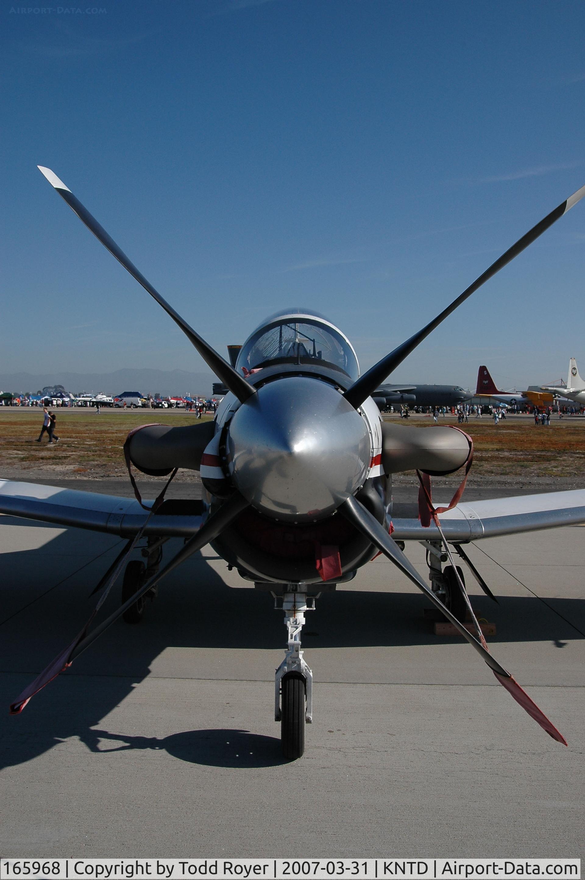 165968, Raytheon T-6A Texan II C/N PT-111, Point Mugu Airshow 2007