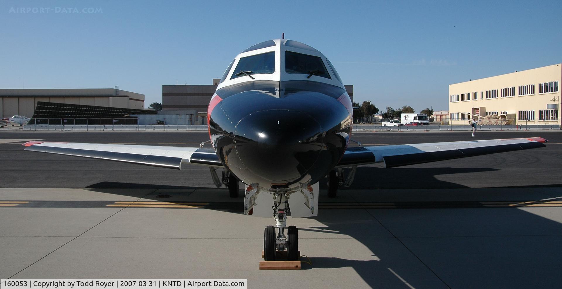 160053, North American Rockwell CT-39G (N-265) Sabreliner C/N 306-104, Point Mugu Airshow 2007