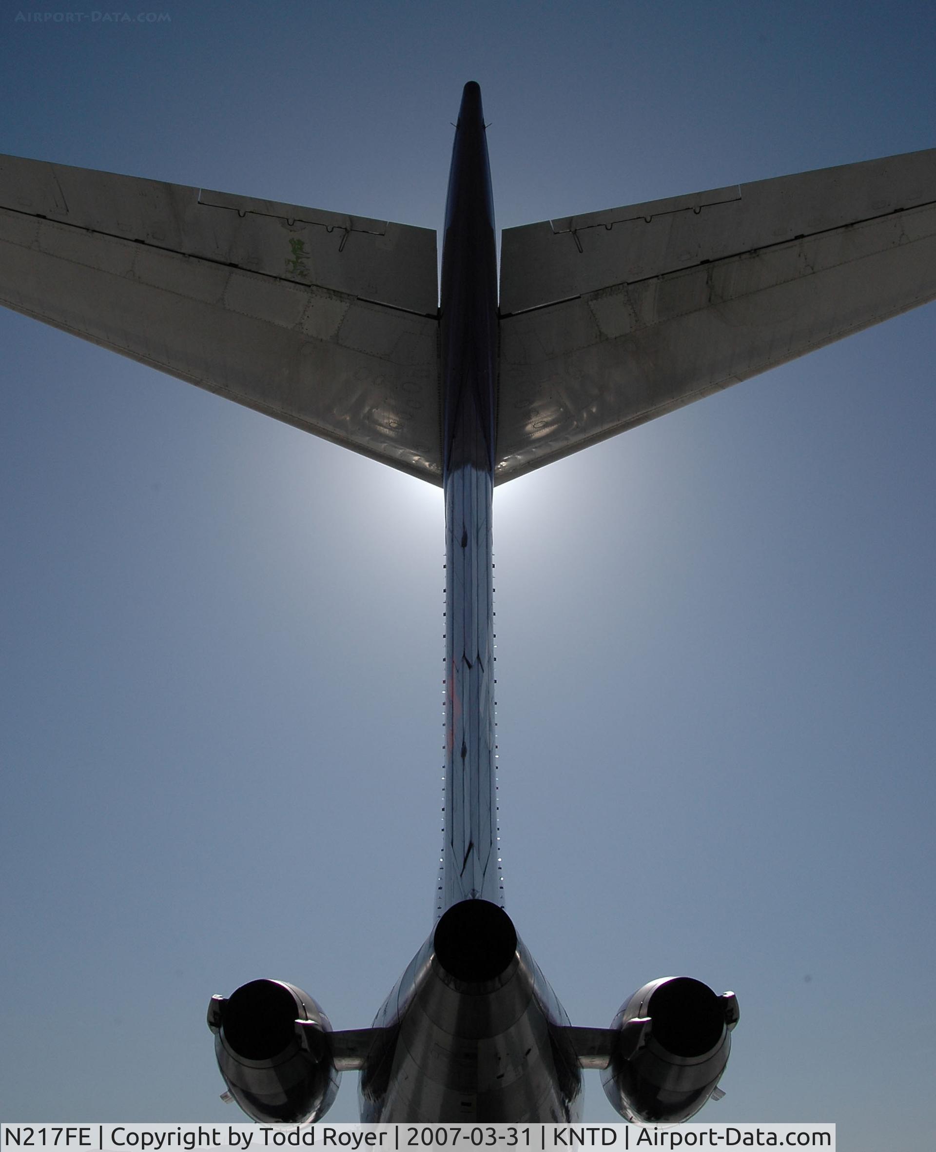 N217FE, 1984 Boeing 727-2S2F C/N 22938, Point Mugu Airshow 2007