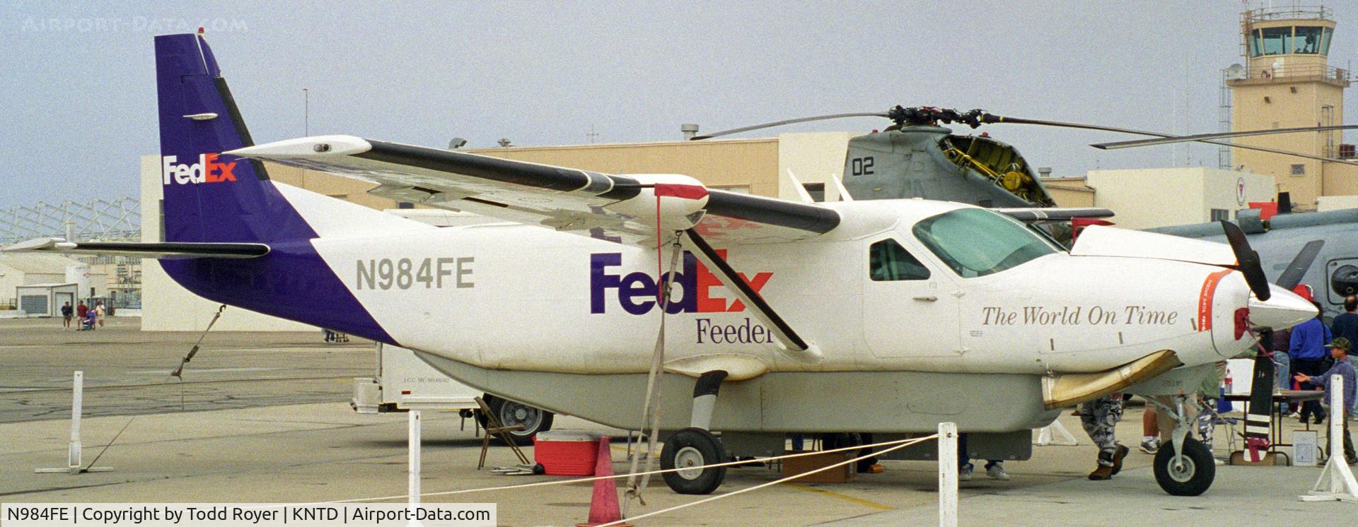 N984FE, 1988 Cessna 208B Super Cargomaster C/N 208B0115, Point Mugu Airshow