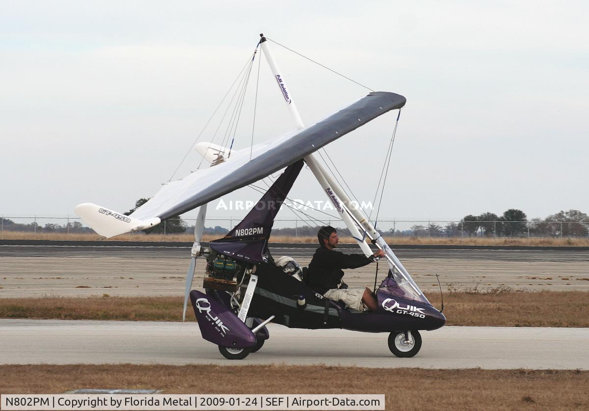 N802PM, 2007 P&M Aviation Quik GT450 912S C/N 8338, P and M Aviation Quik GT450 Trike