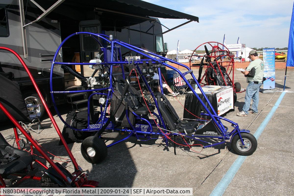 N803DM, 2007 Powrachute Llc PEGASUS C/N A452PEG, Powrachute Pegasus trike