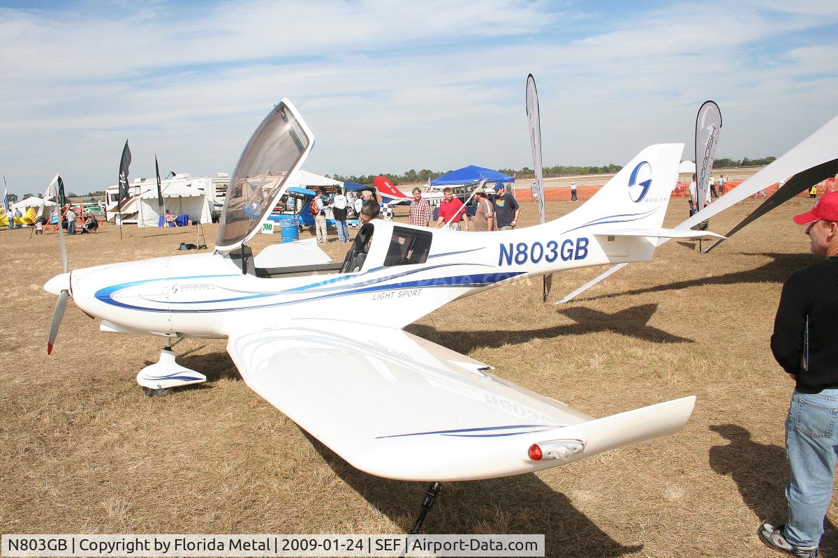 N803GB, 2008 Aveko VL-3 LSA C/N VL-3-18, Aveko SRO VL-3 (Gobosh 800)