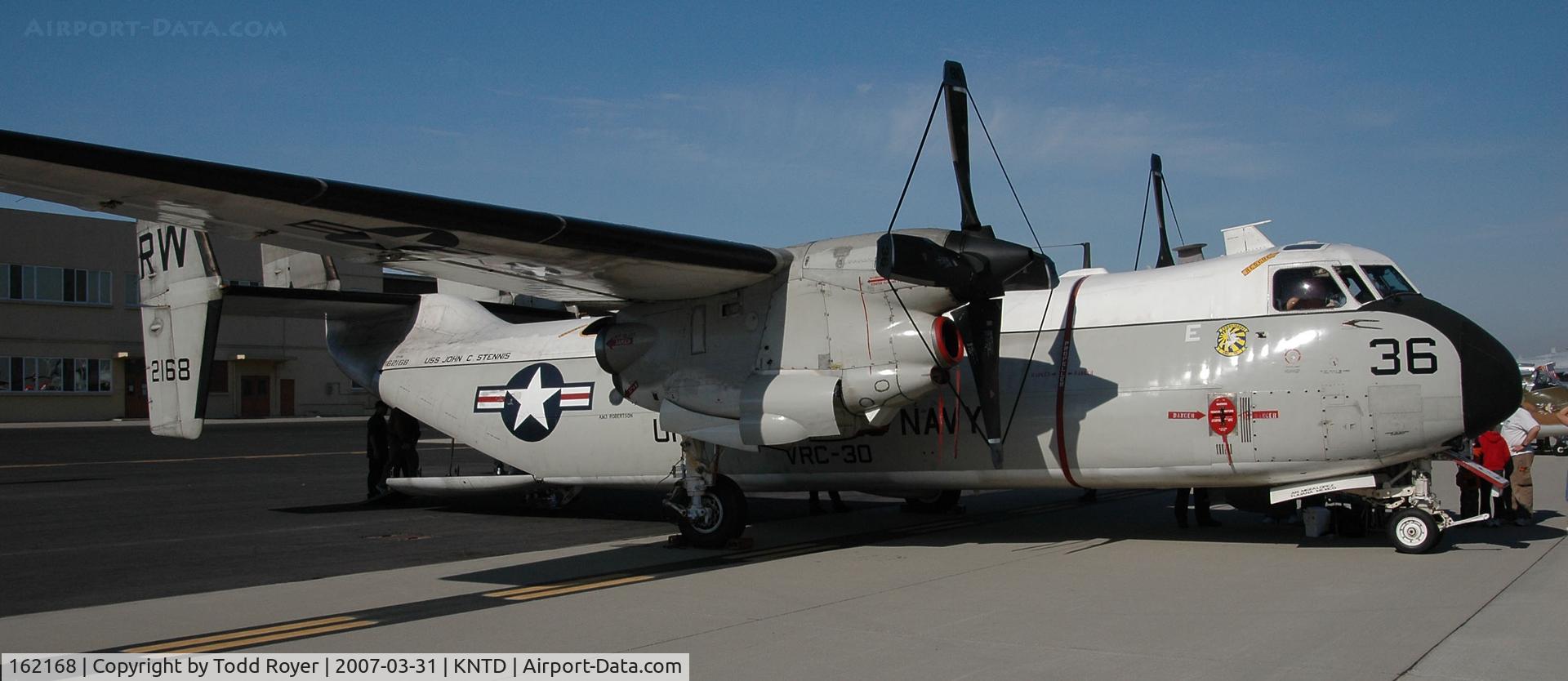 162168, Grumman C-2A Greyhound C/N 48, Point Mugu Airshow 2007