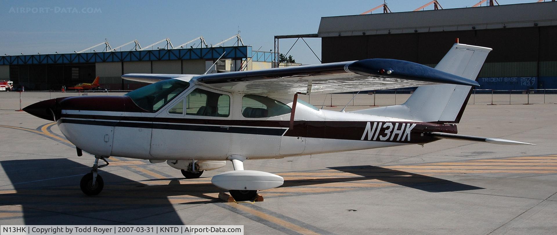 N13HK, 1972 Cessna 177B Cardinal C/N 17701810, Point Mugu Airshow 2007