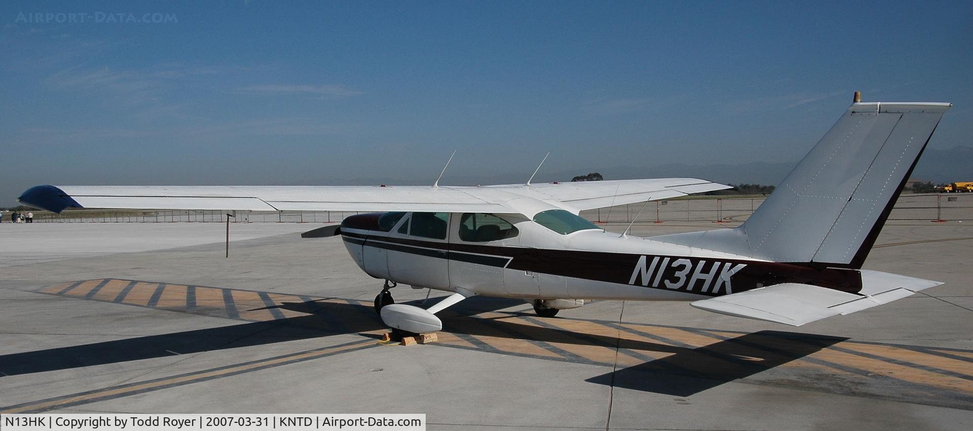 N13HK, 1972 Cessna 177B Cardinal C/N 17701810, Point Mugu Airshow 2007