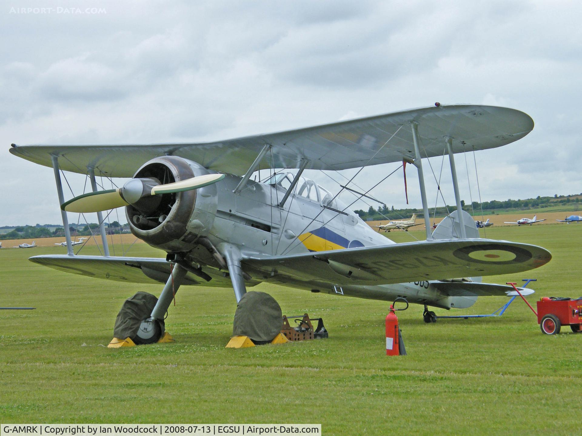 G-AMRK, 1937 Gloster Gladiator Mk1 C/N [L8032], Gloster Gladiator (