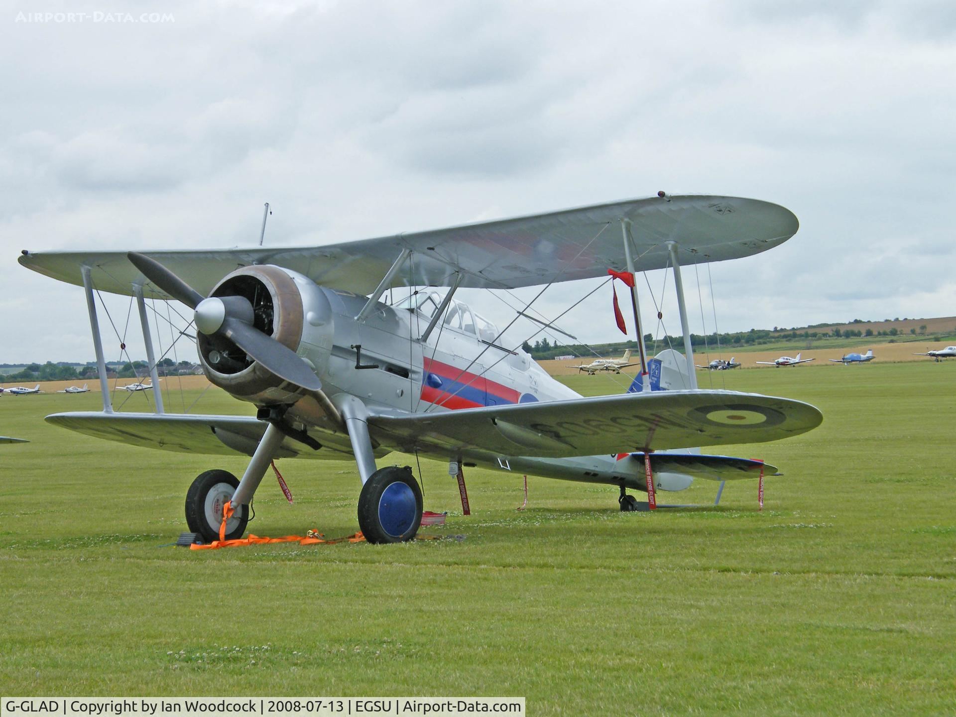 G-GLAD, 1939 Gloster Gladiator Mk2 C/N G5/75751, Gloster Gladiator II (