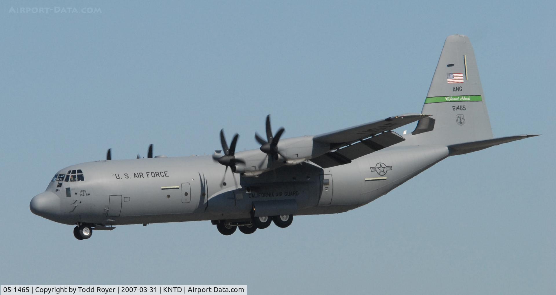 05-1465, 2006 Lockheed Martin C-130J-30 Super Hercules C/N 382-5574, Point Mugu Airshow 2007
