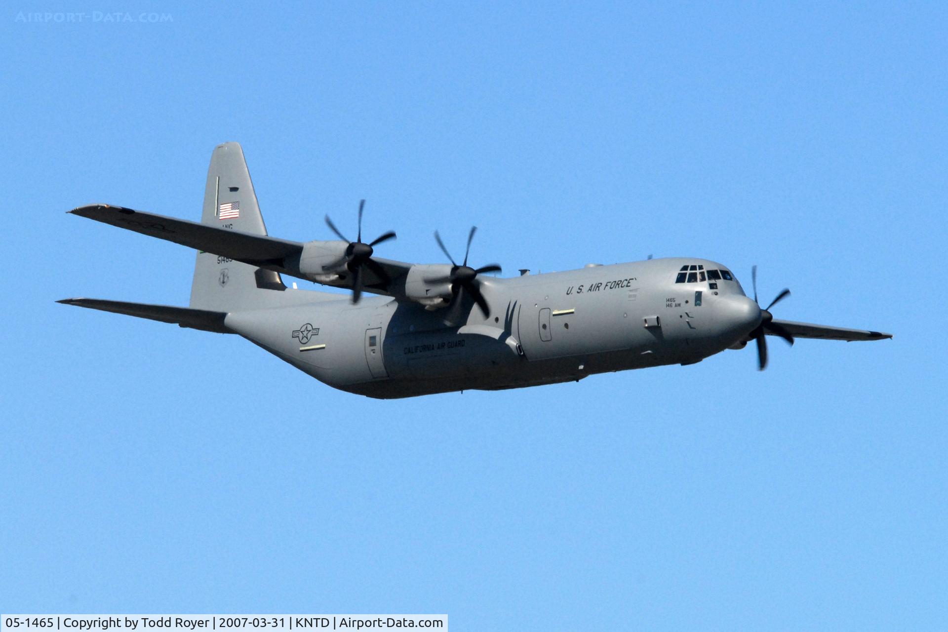 05-1465, 2006 Lockheed Martin C-130J-30 Super Hercules C/N 382-5574, Point Mugu Airshow 2007