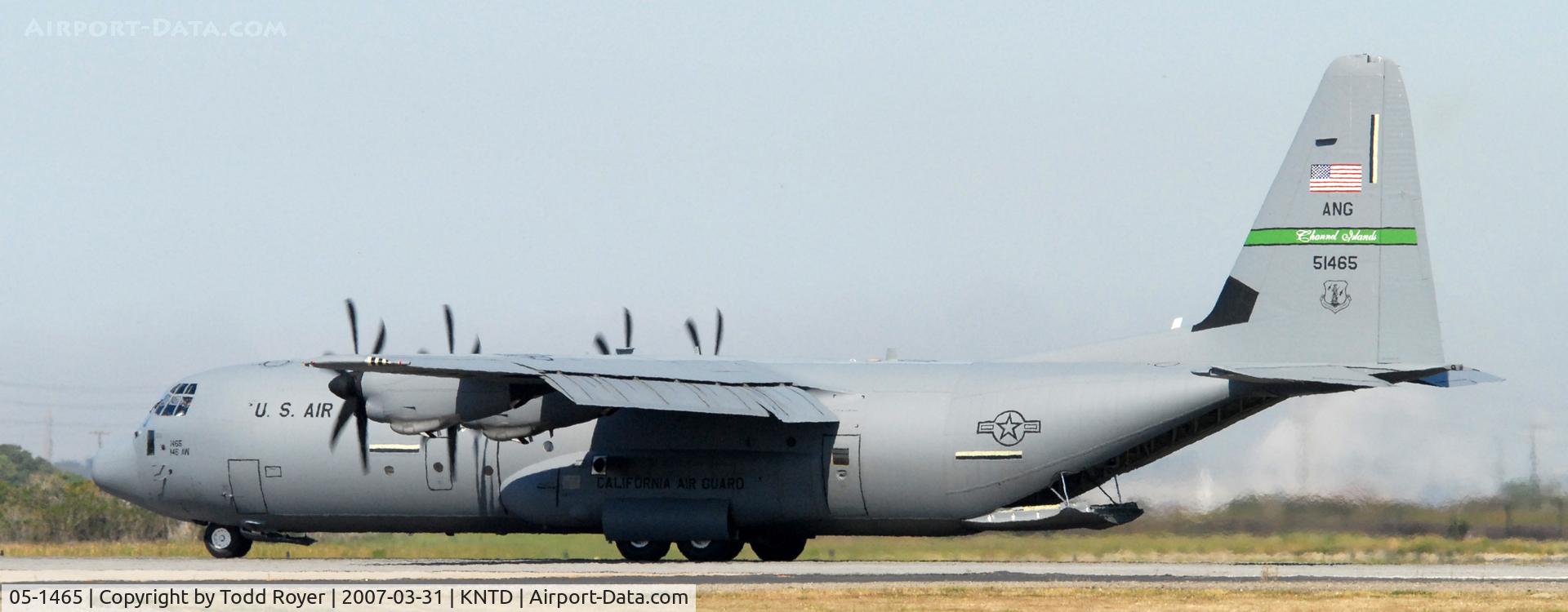 05-1465, 2006 Lockheed Martin C-130J-30 Super Hercules C/N 382-5574, Point Mugu Airshow 2007