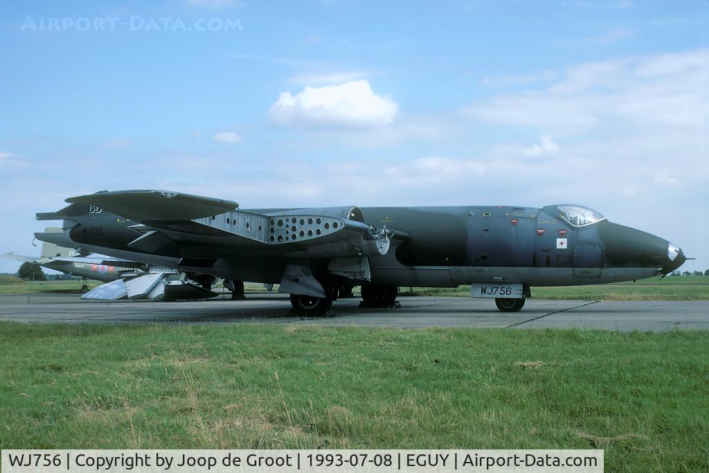 WJ756, 1954 English Electric Canberra E.15 C/N Not found WJ756, In the aftermath of the Canberras career many aircraft were stripped of all usable parts to keep the remainder of the fleet flying.
