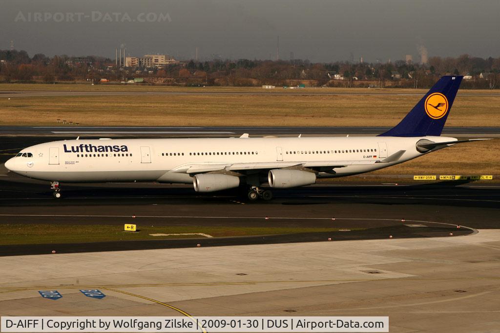 D-AIFF, 2001 Airbus A340-313X C/N 447, visitor