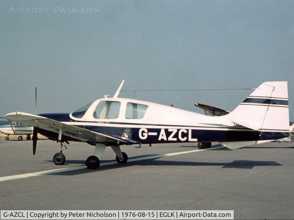 G-AZCL, 1969 Beagle B-121 Pup Series 2 (Pup 150) C/N B121-154, This Pup attended the 1976 Blackbushe Fly-in.