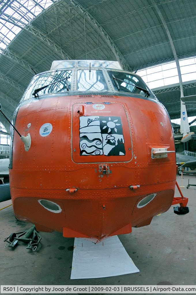 RS01, 1976 Westland Sea King Mk.48 C/N WA831, This Sea King is the latest arrival in the Belgian Army Museum