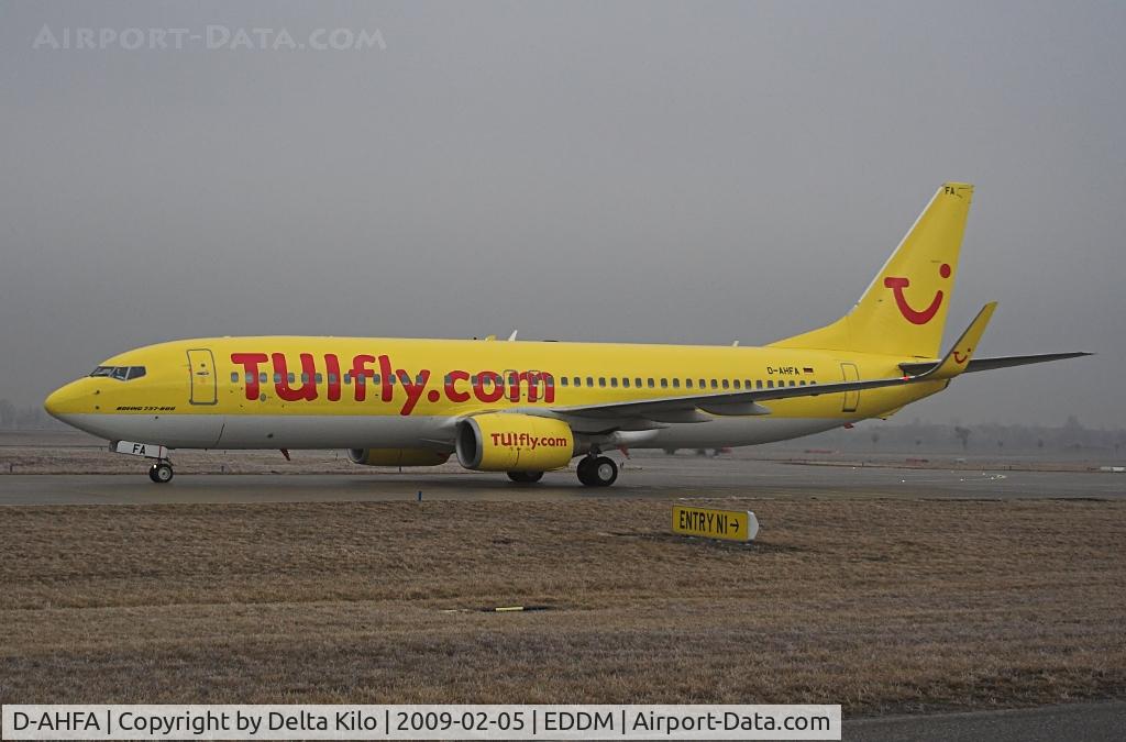 D-AHFA, 1997 Boeing 737-8K5 C/N 27981, TUIfly