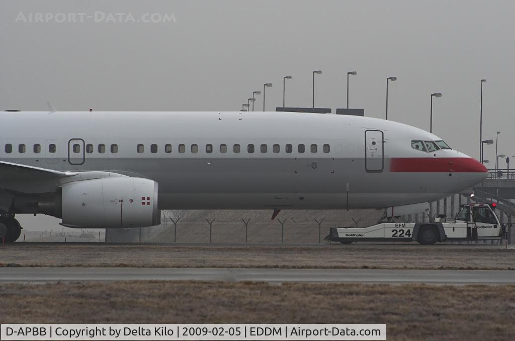 D-APBB, 2008 Boeing 737-8Q8 C/N 35278, Privatair Germany  Boeing 737-8Q8/W