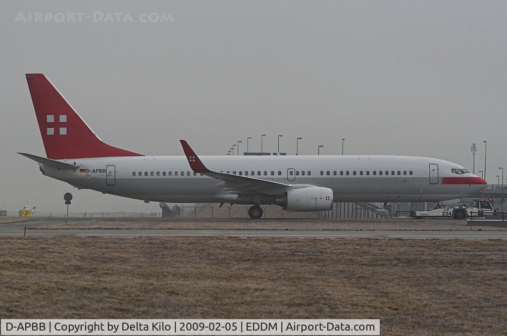 D-APBB, 2008 Boeing 737-8Q8 C/N 35278, Privatair Germany  Boeing 737-8Q8/W