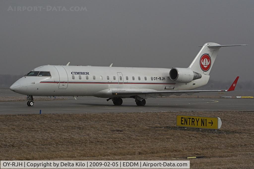 OY-RJH, 1995 Canadair CRJ-100LR (CL-600-2B19) C/N 7090, CIMBER AIR Canadair CL-600-2B9 CRJ-100LR