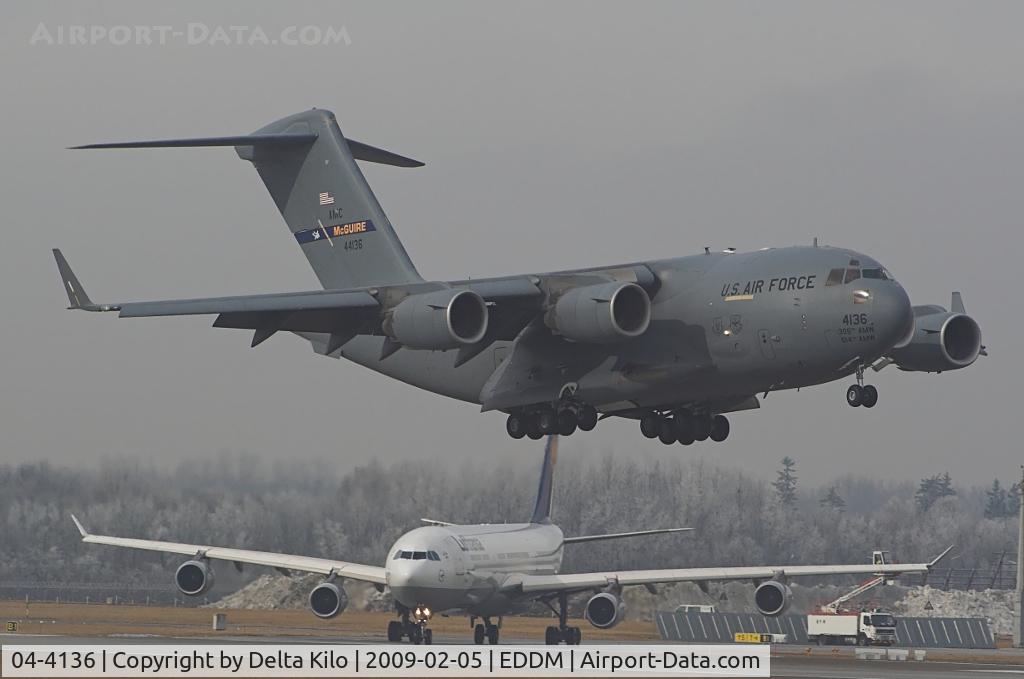 04-4136, 2004 Boeing C-17A Globemaster III C/N P-136, C-17 Globemaster The 305th Air Mobility Wing 
