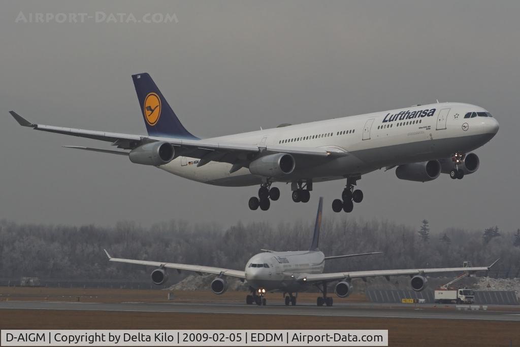 D-AIGM, 1997 Airbus A340-313 C/N 158, Lufthansa A340  named Goerlitz