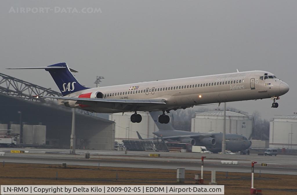 LN-RMO, 1991 McDonnell Douglas MD-81 (DC-9-81) C/N 53315, SAS
