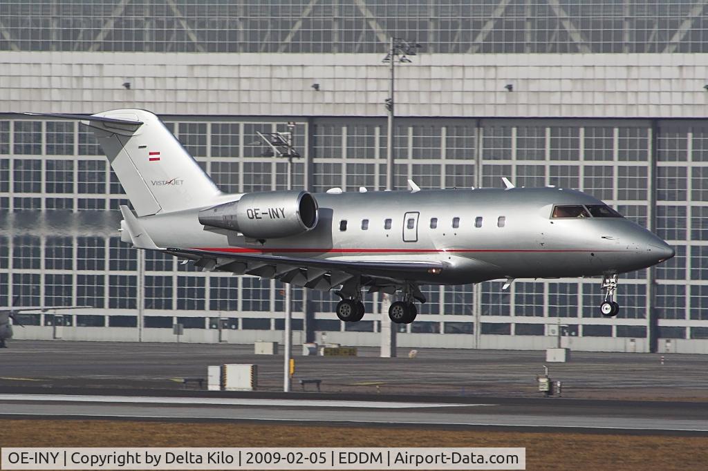 OE-INY, 2006 Bombardier Challenger 604 (CL-600-2B16) C/N 5644, VISTA JET